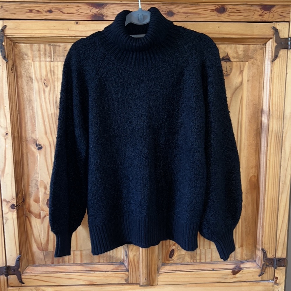 Who What Wear black Carpet turtleneck sweater. Size XXL EUC. Never worn.